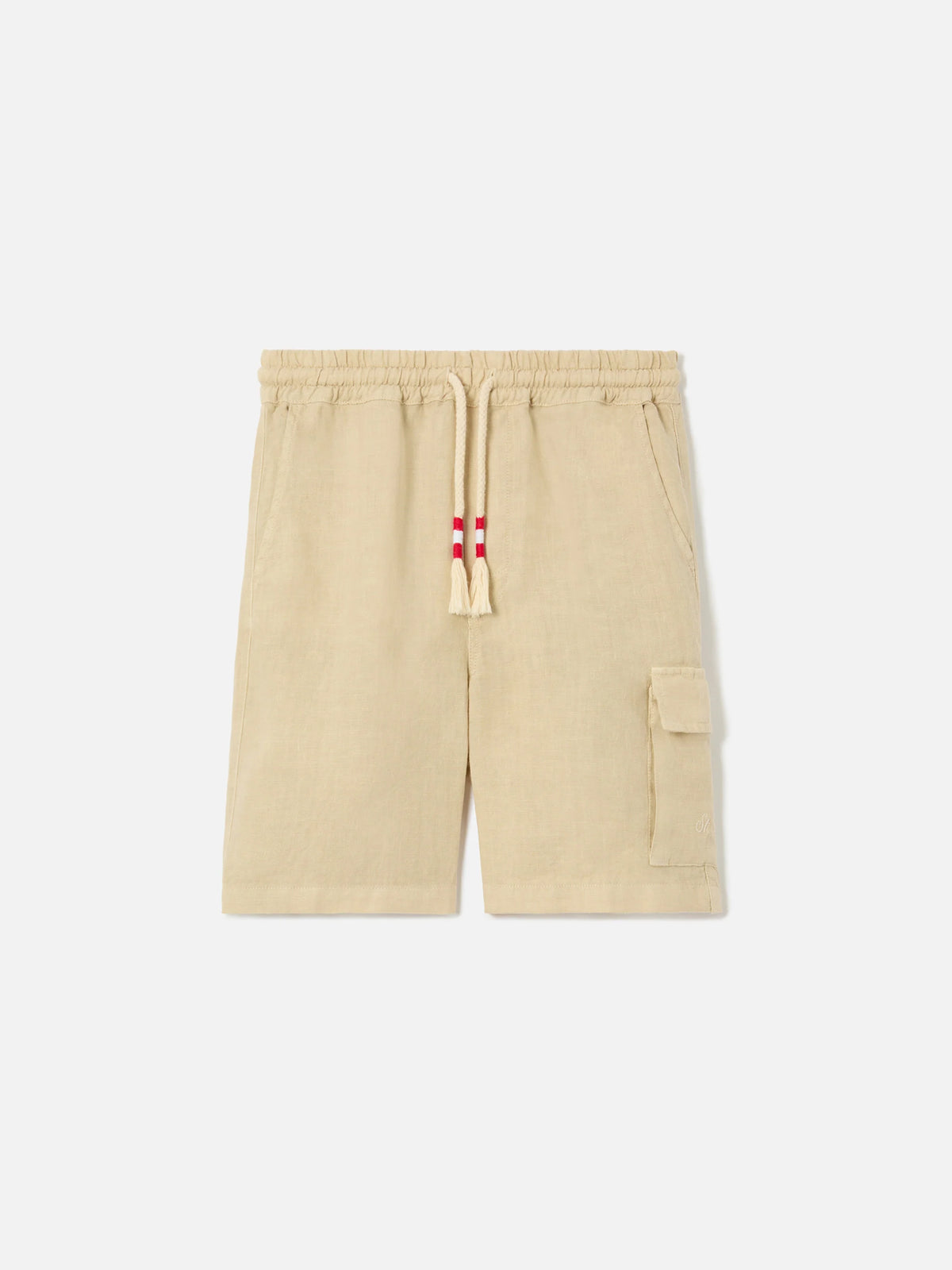 White linen kid shirt Agnes
