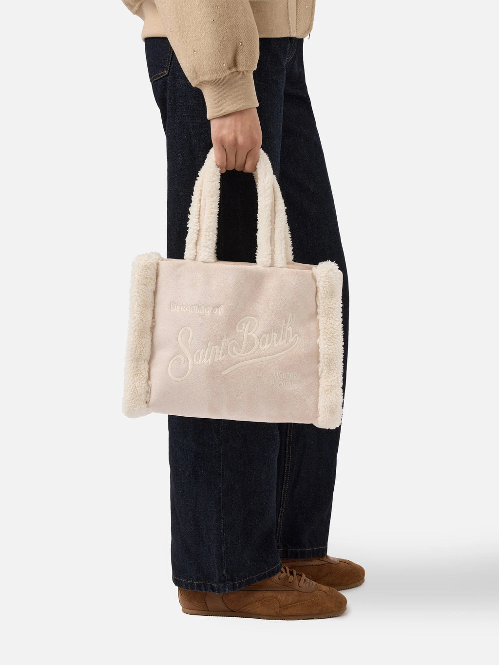 Colette Shearling ice bag