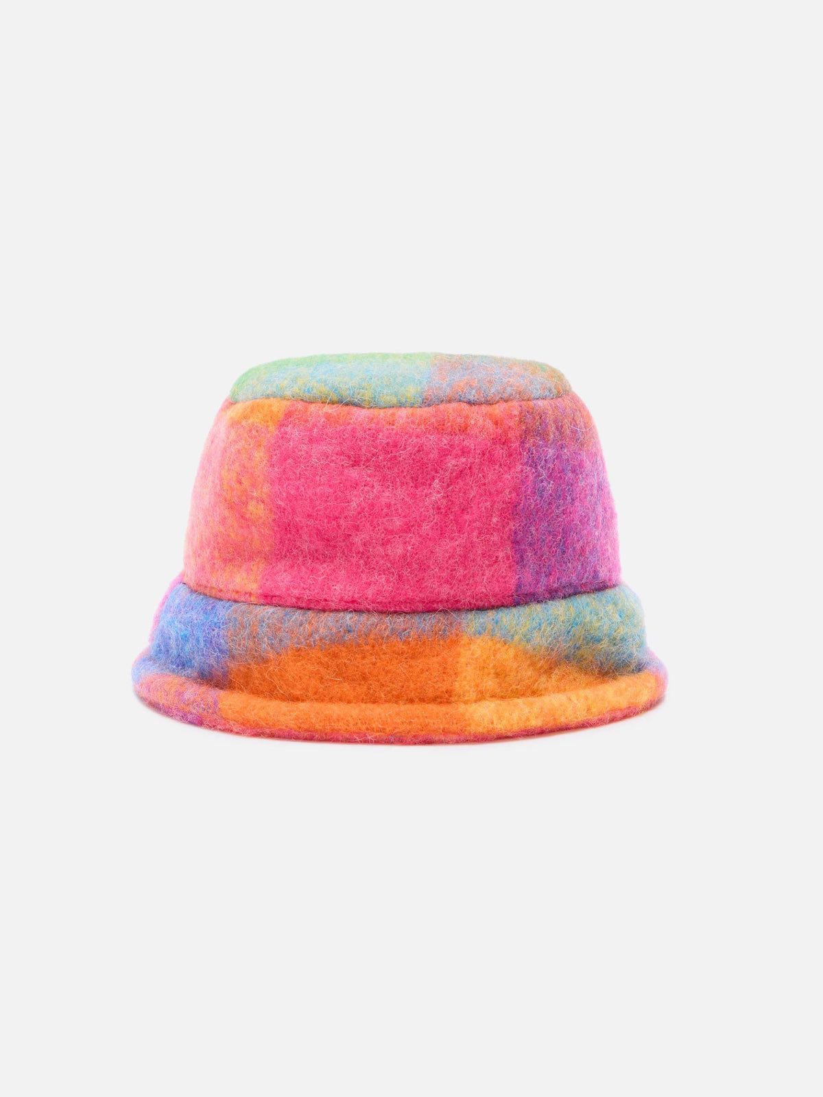 Bucket hat Jude with check print