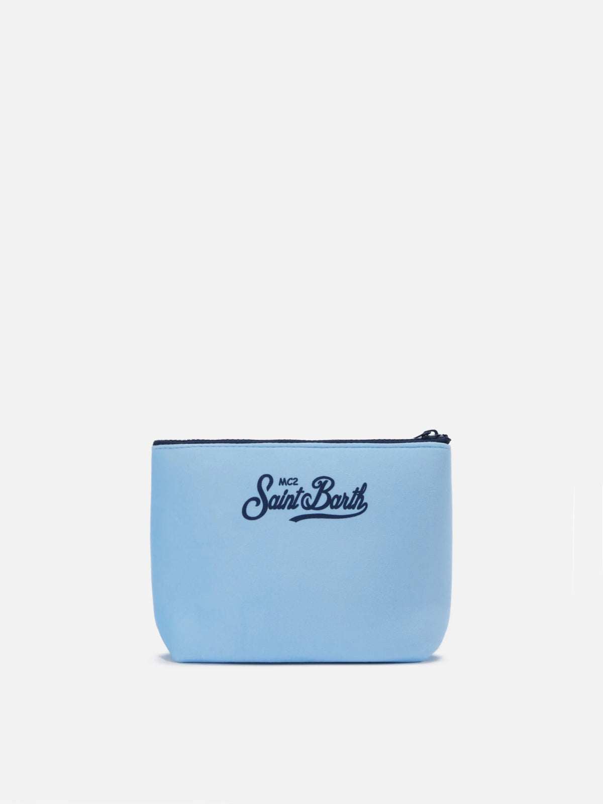 Aline Pouch in wool-effect fabric with Cortina print