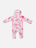Ski suit Glace with toile de jouy print