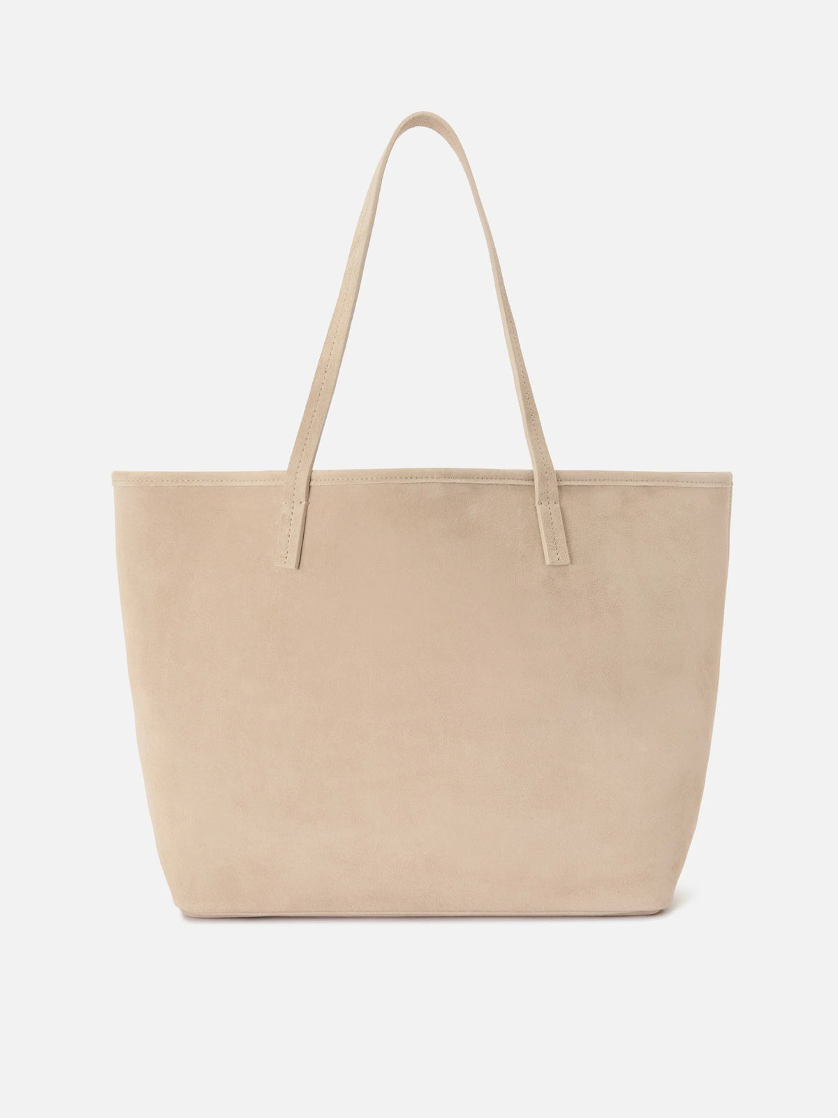 Beige suede City regular bag