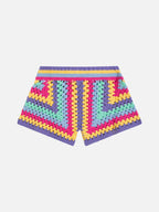 Girl crochet shorts