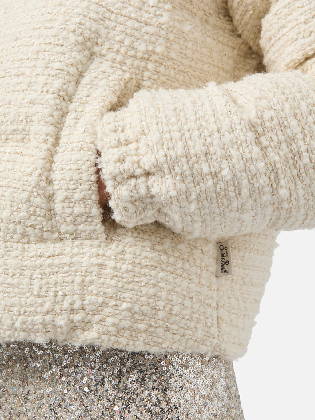 Pink turtleneck Moody in BLENDED CASHMERE