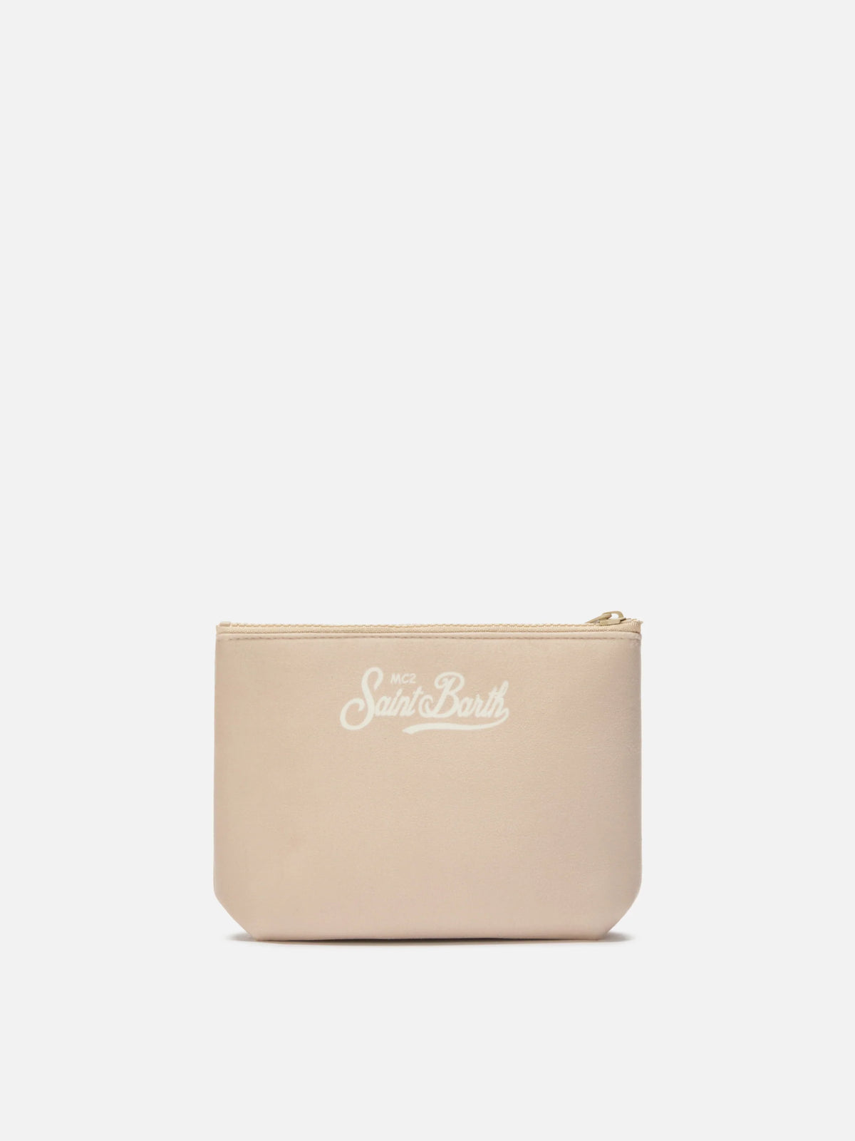 Aline Pouch in wool-effect fabric with Courchevel print