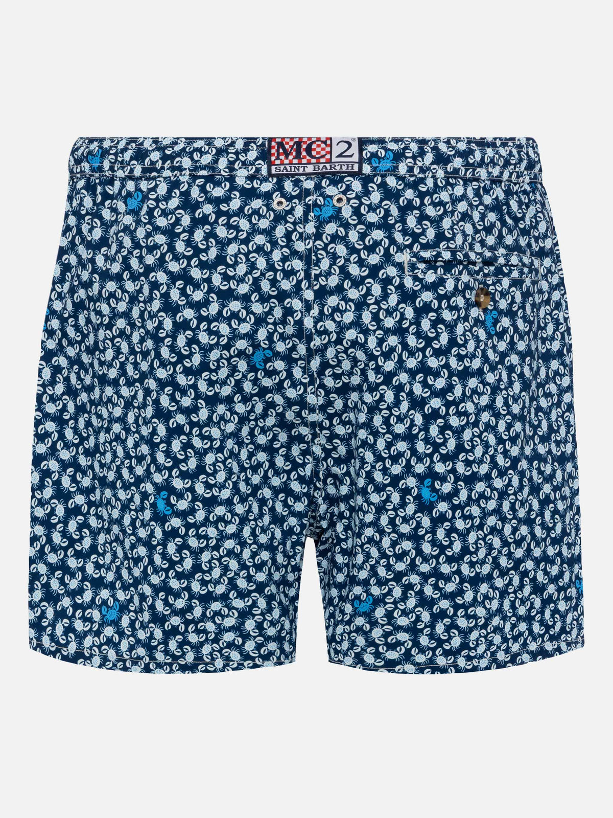 Comfort Light swim shorts with crabs print