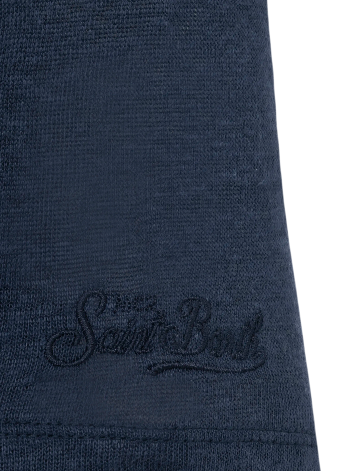Alex kid navy blue linen jersey t-shirt