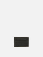 Backpack in black leather