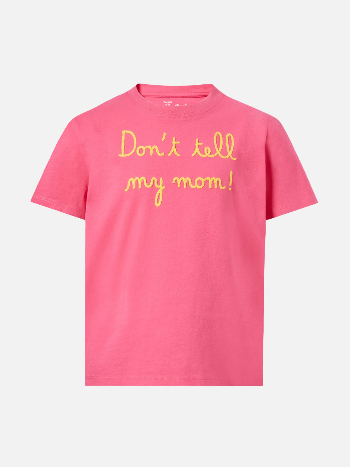 Elly fuchsia t-shirt with embroidery