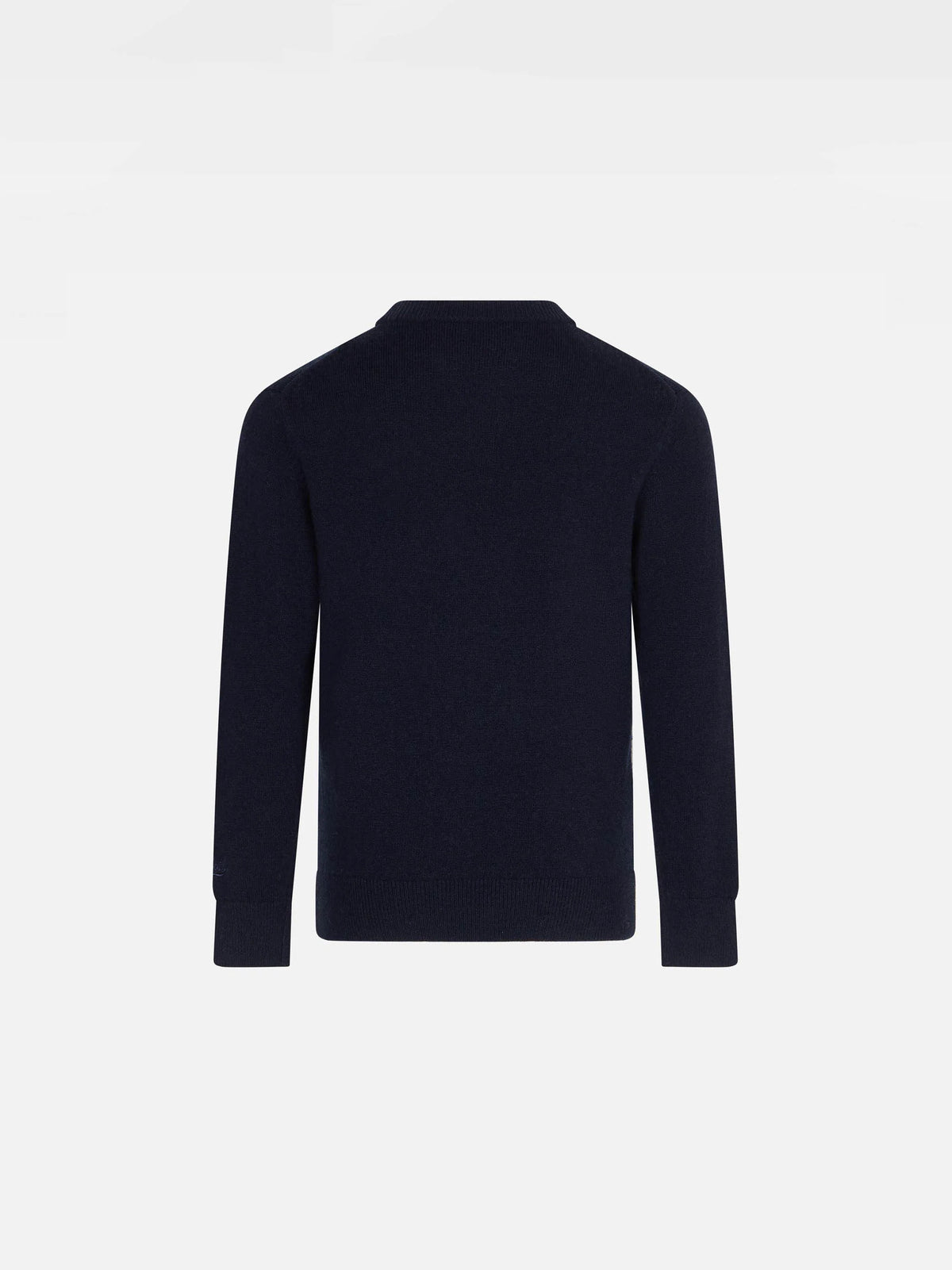Boy sweater with Courmayeur jacquard
