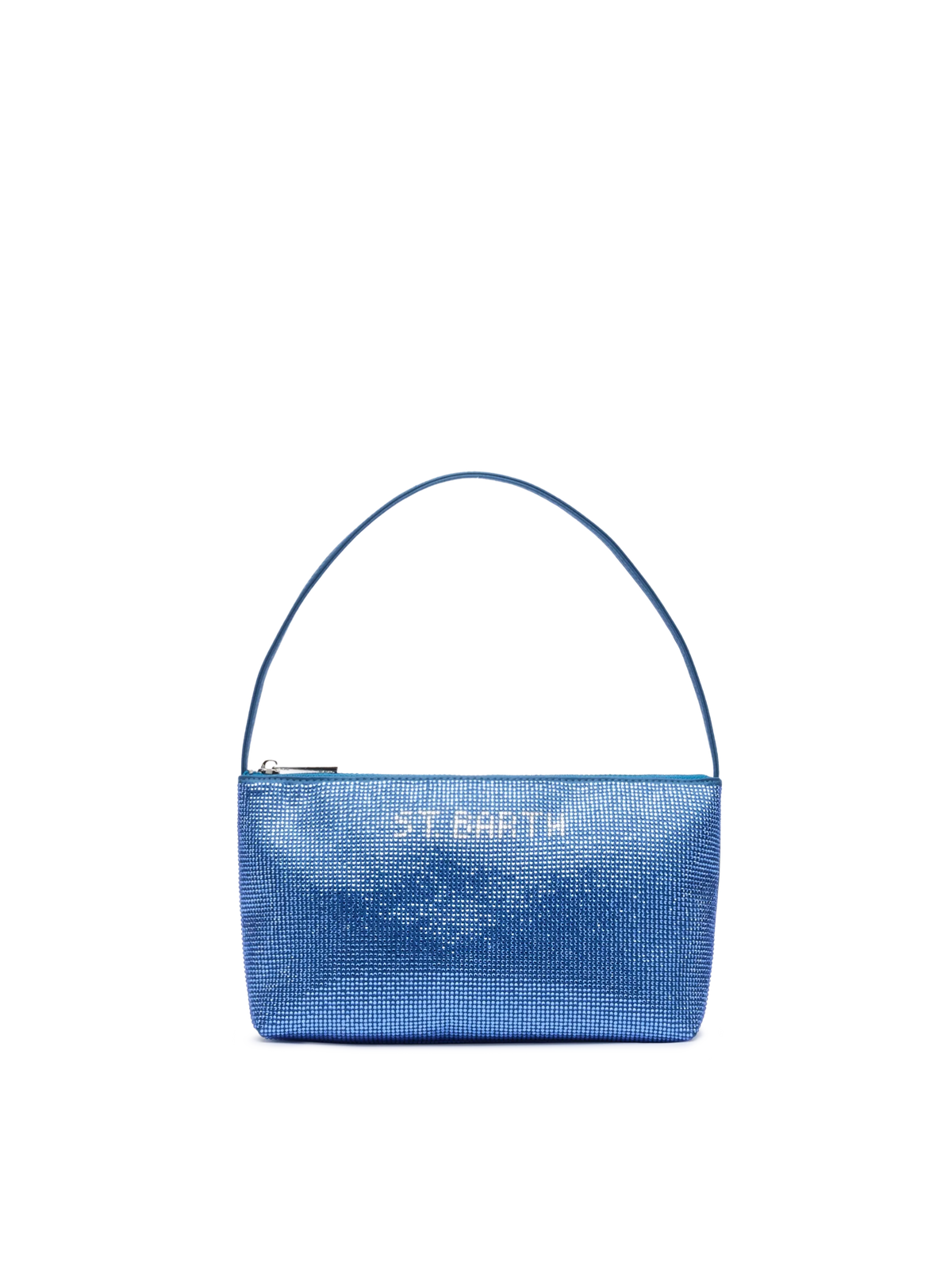 Mini bag Strassy with avio blue rhinestones