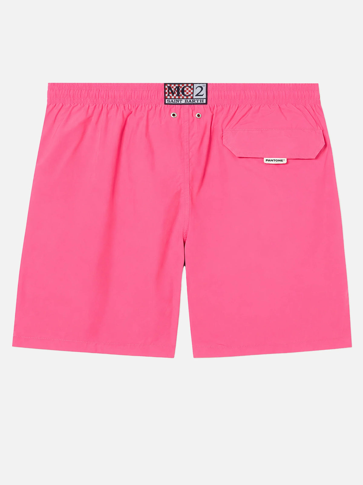 Lighting Pantone swim shorts in solid fluo pink | Special Edition
