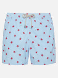 Comfort Light swim shorts with starfish print