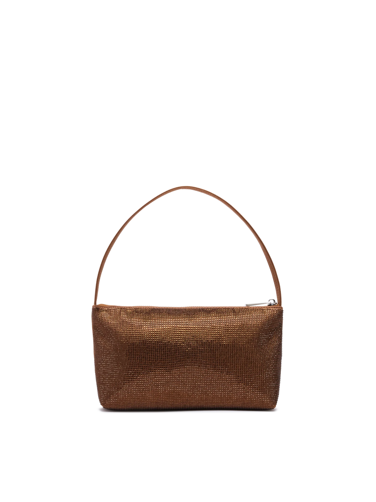 Mini bag Strassy with brown rhinestones