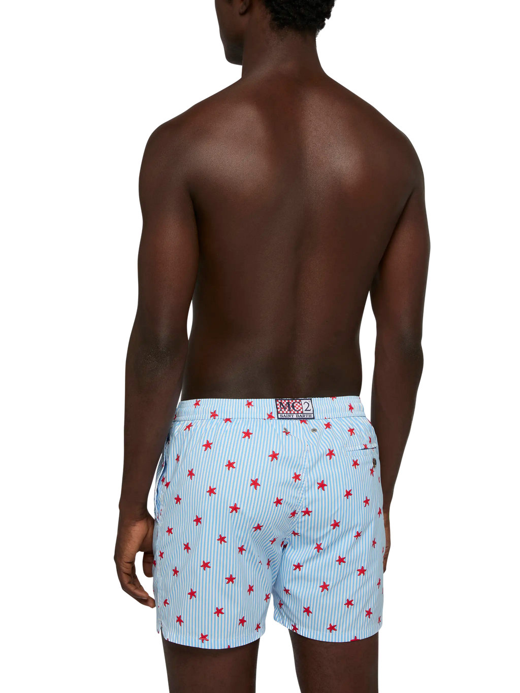 Comfort Light swim shorts with starfish print
