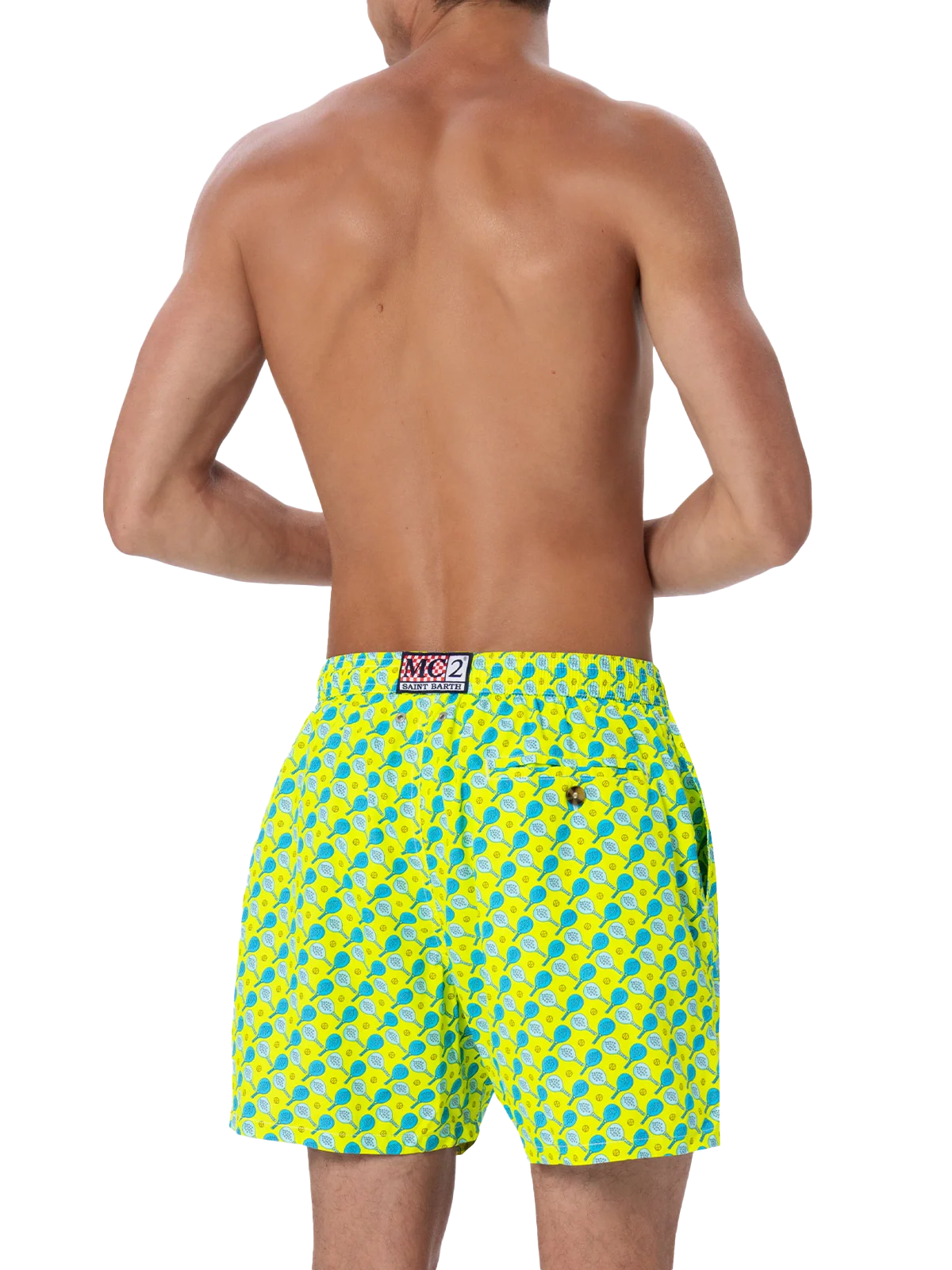 Lighting Micro Fantasy swim shorts with padel print