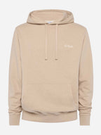 Mélange beige sweatshirt Tribeca with St. Barth embroidery