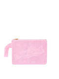 Pink Pareasy pochette with jacquard Saint Barth logo