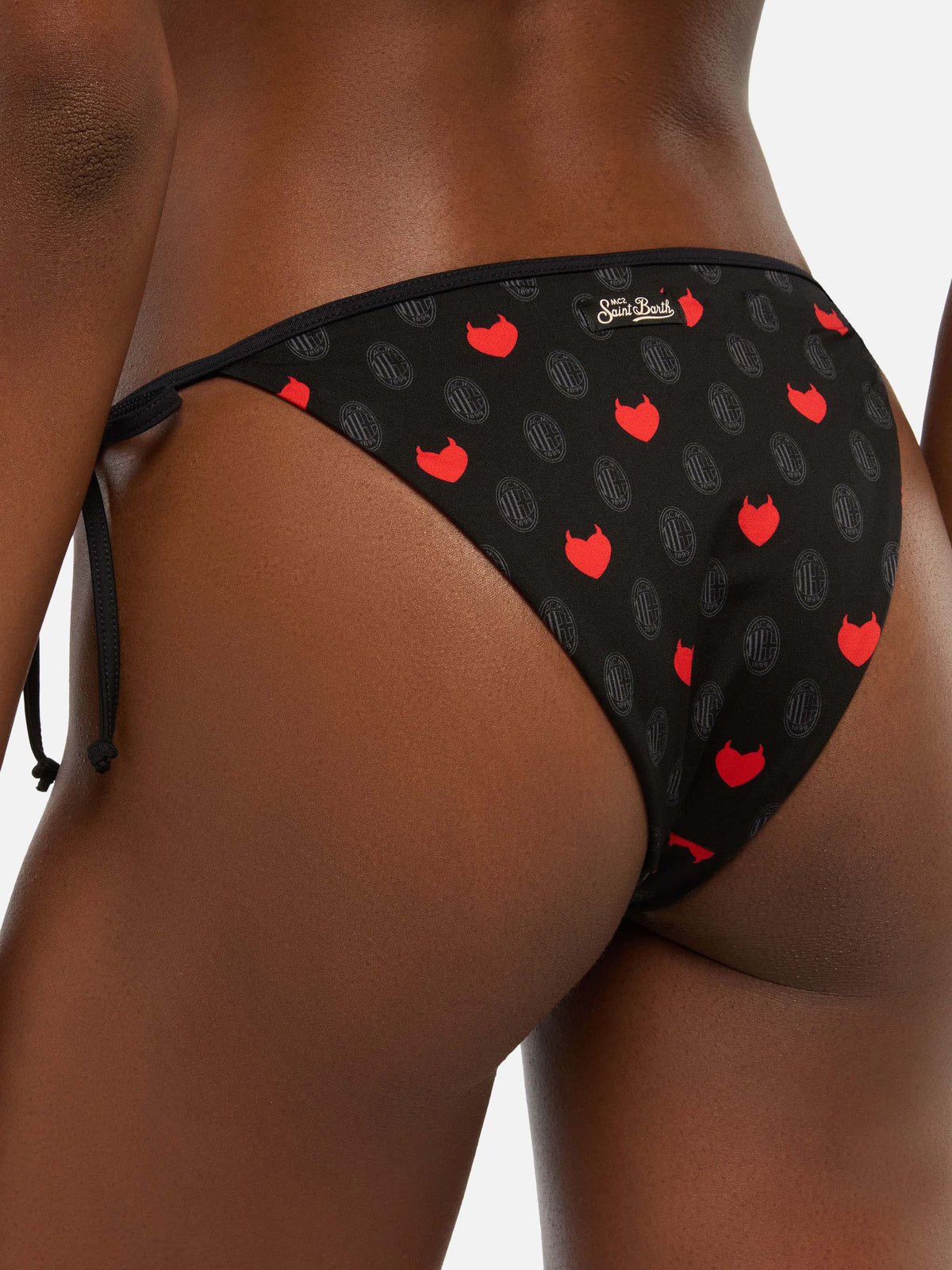 Maleah triangle bikini with Milan print | AC MILAN SPECIAL EDITION
