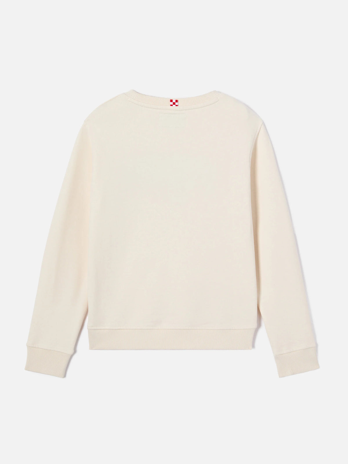 Cream Bobby sweatshirt with Sport Club embroidery