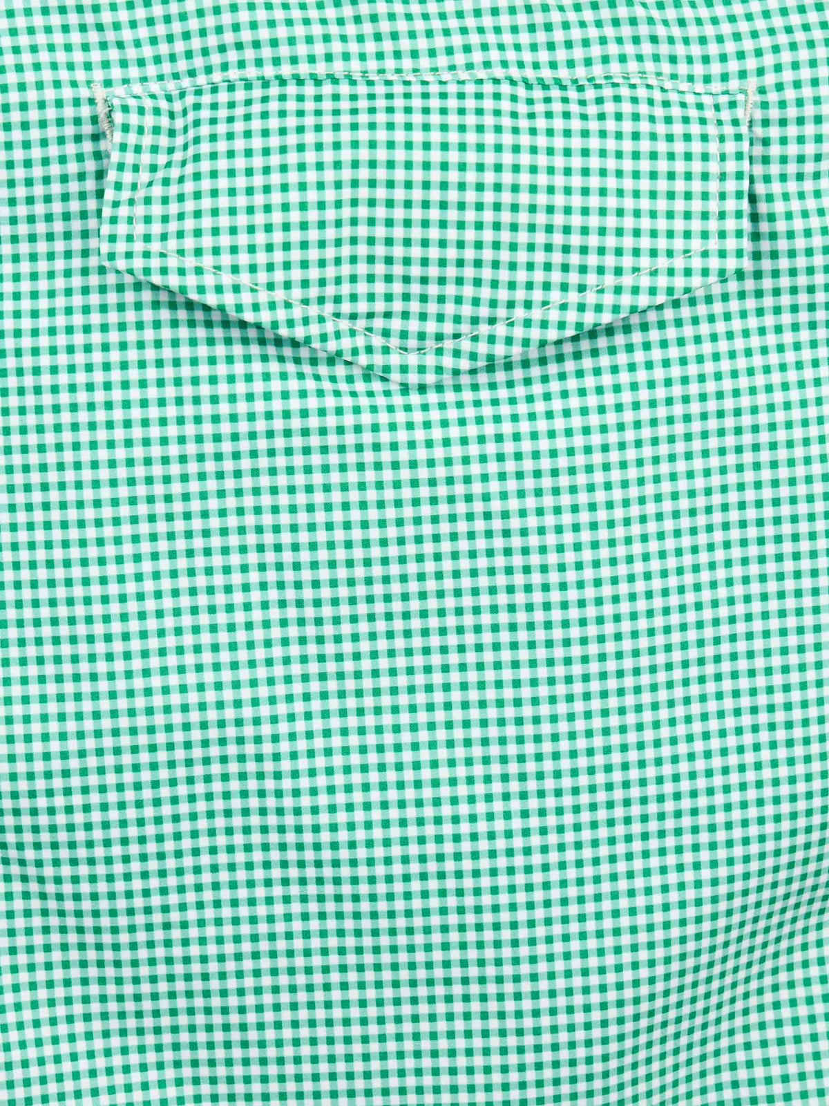Classic stretch Comfort Light Jr swim shorts with gingham print