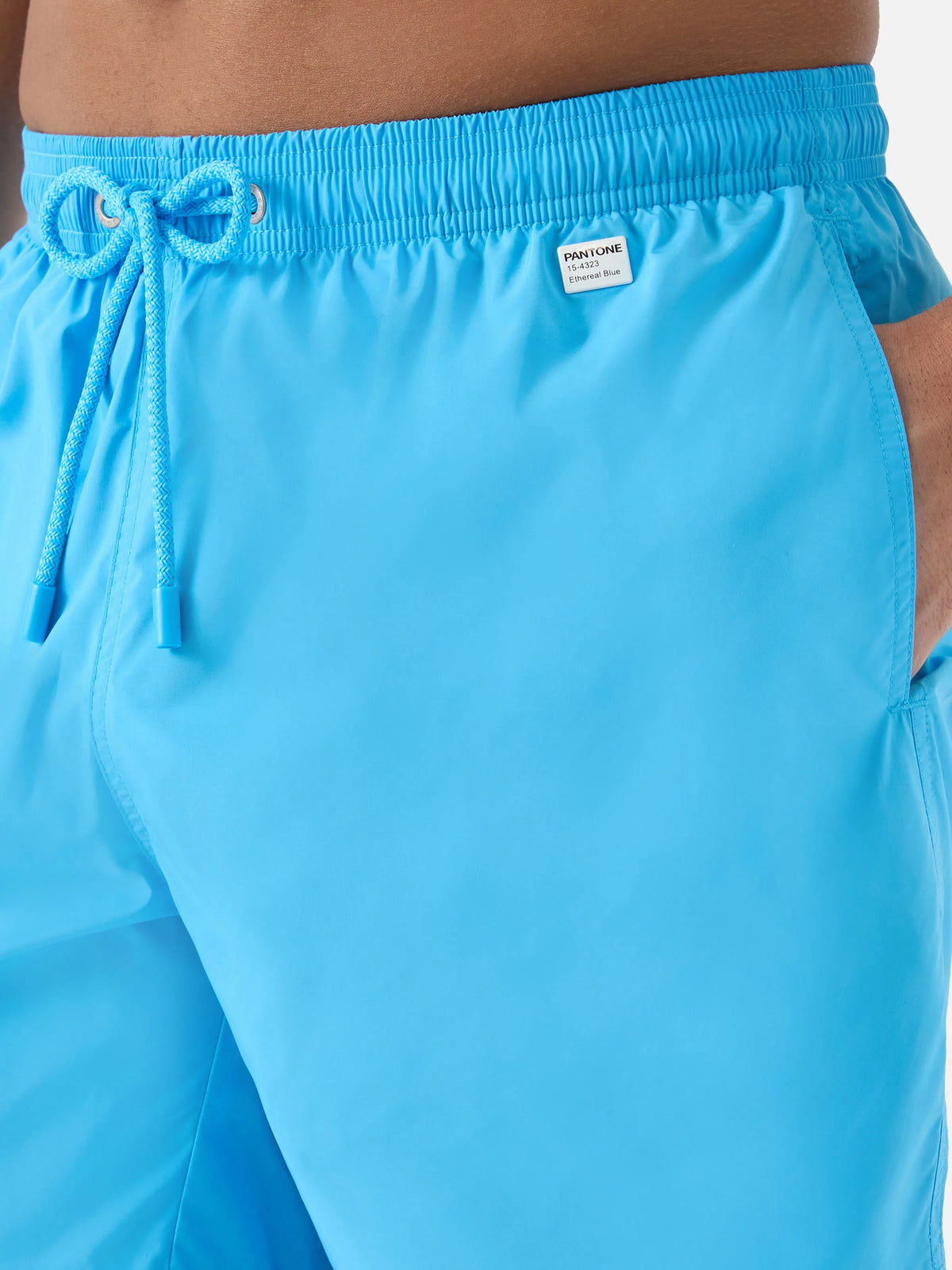Lighting Pantone swim shorts in sky blue | Special Edition