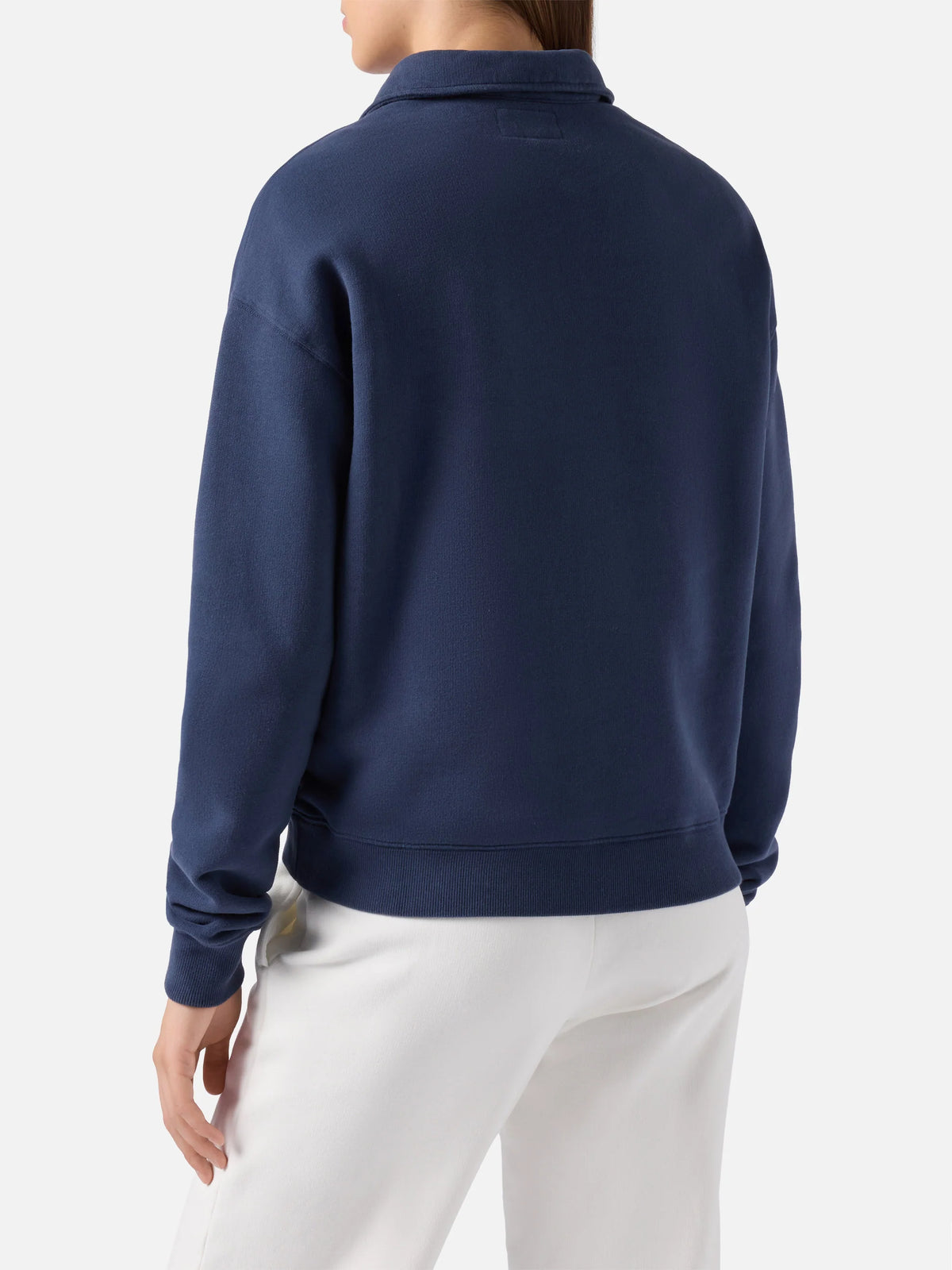 Berenice sweatshirt blue with Saint Barth Sport Club embroidery