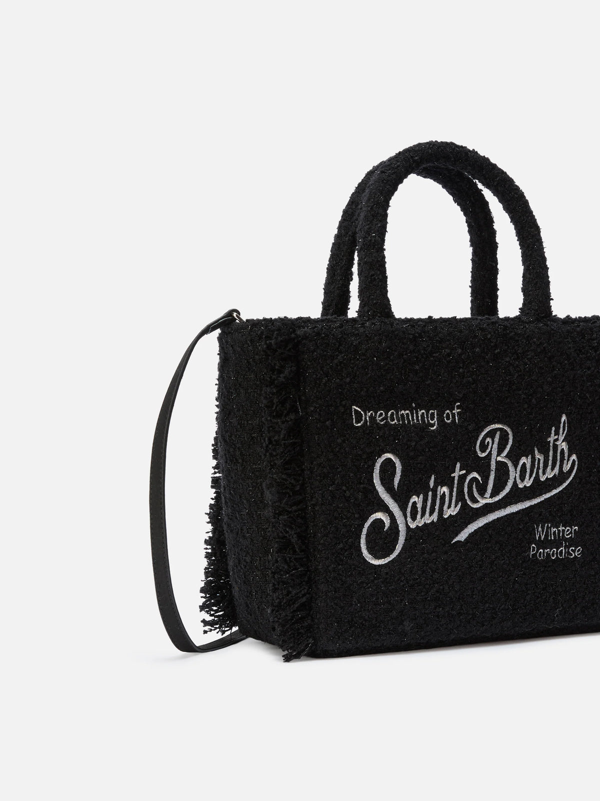 Colette Tweed black bag