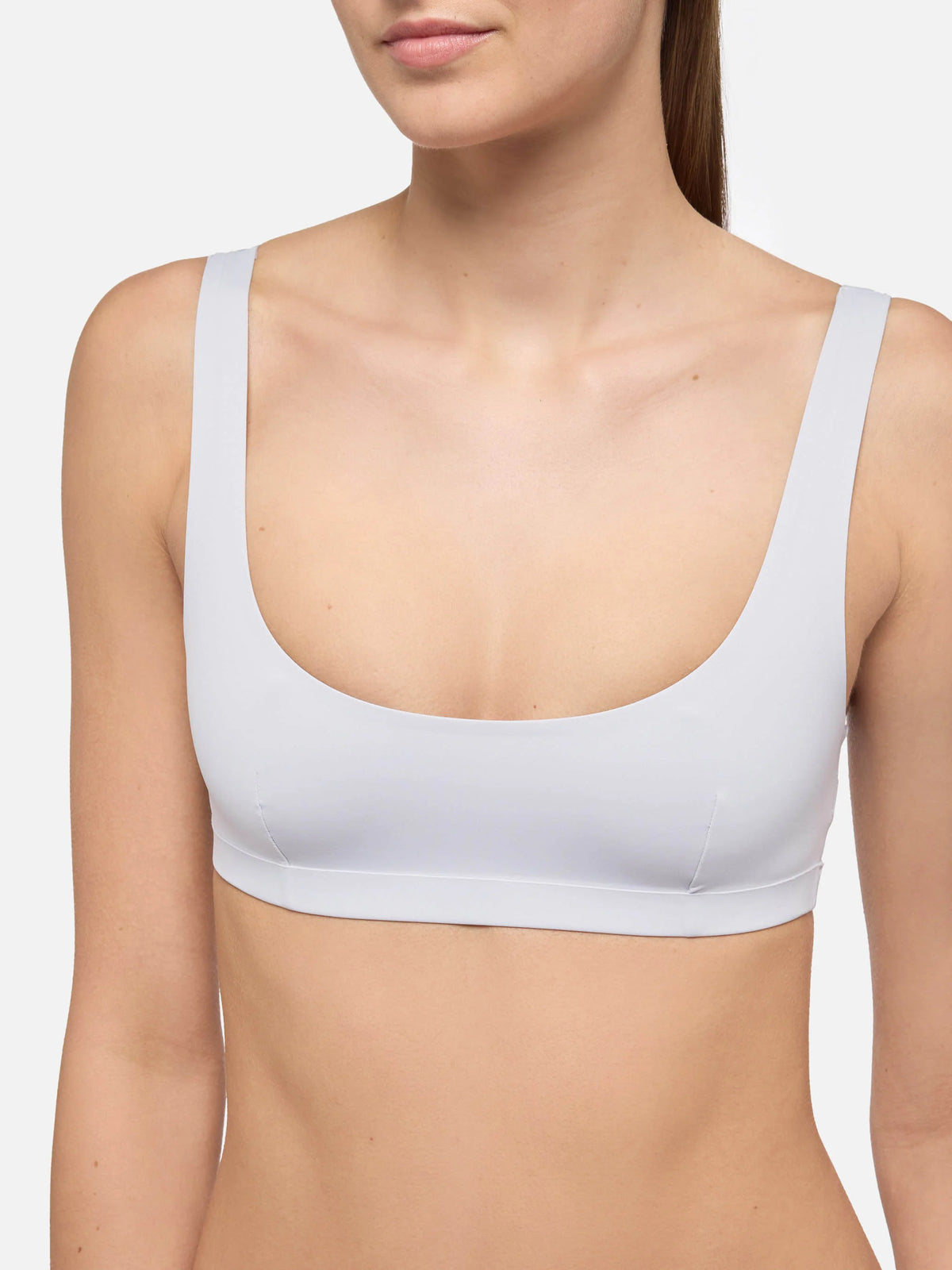 Afrodite Minerva classic heat sealed bralette bikini in silver