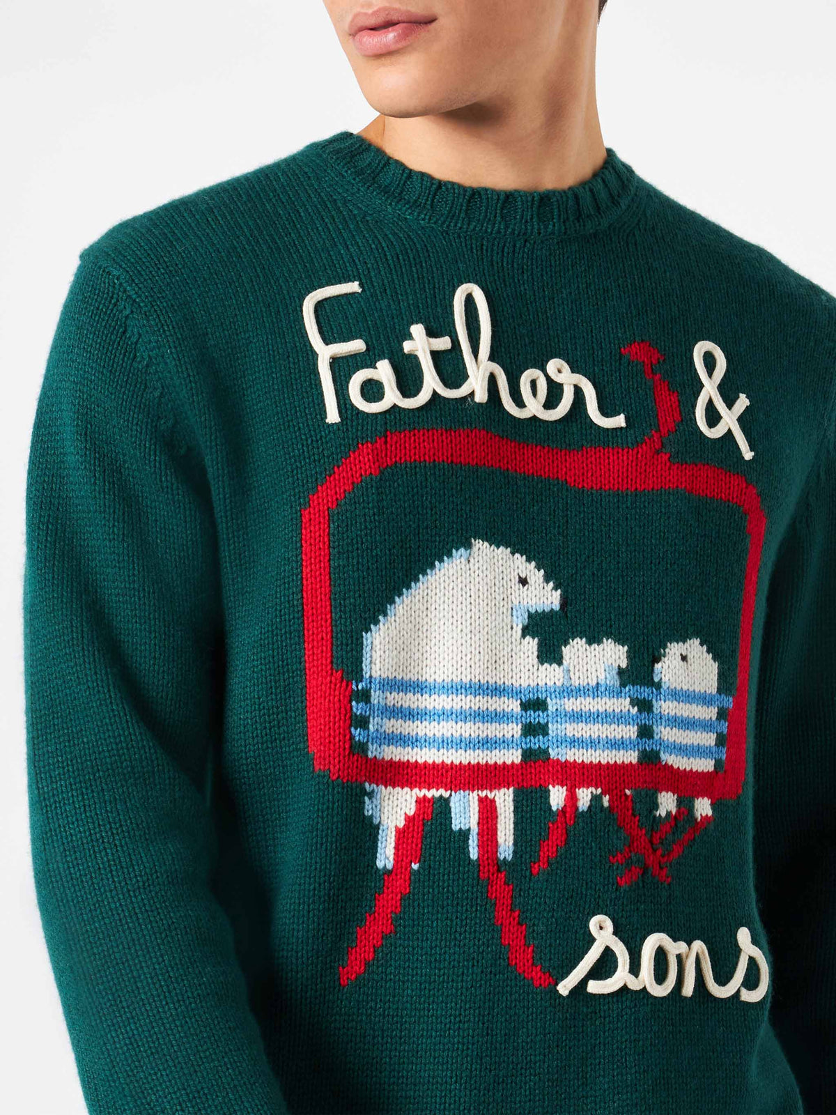 Bombardino bears embroidered sweater