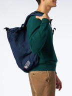 Denim canvas backpack Helmut