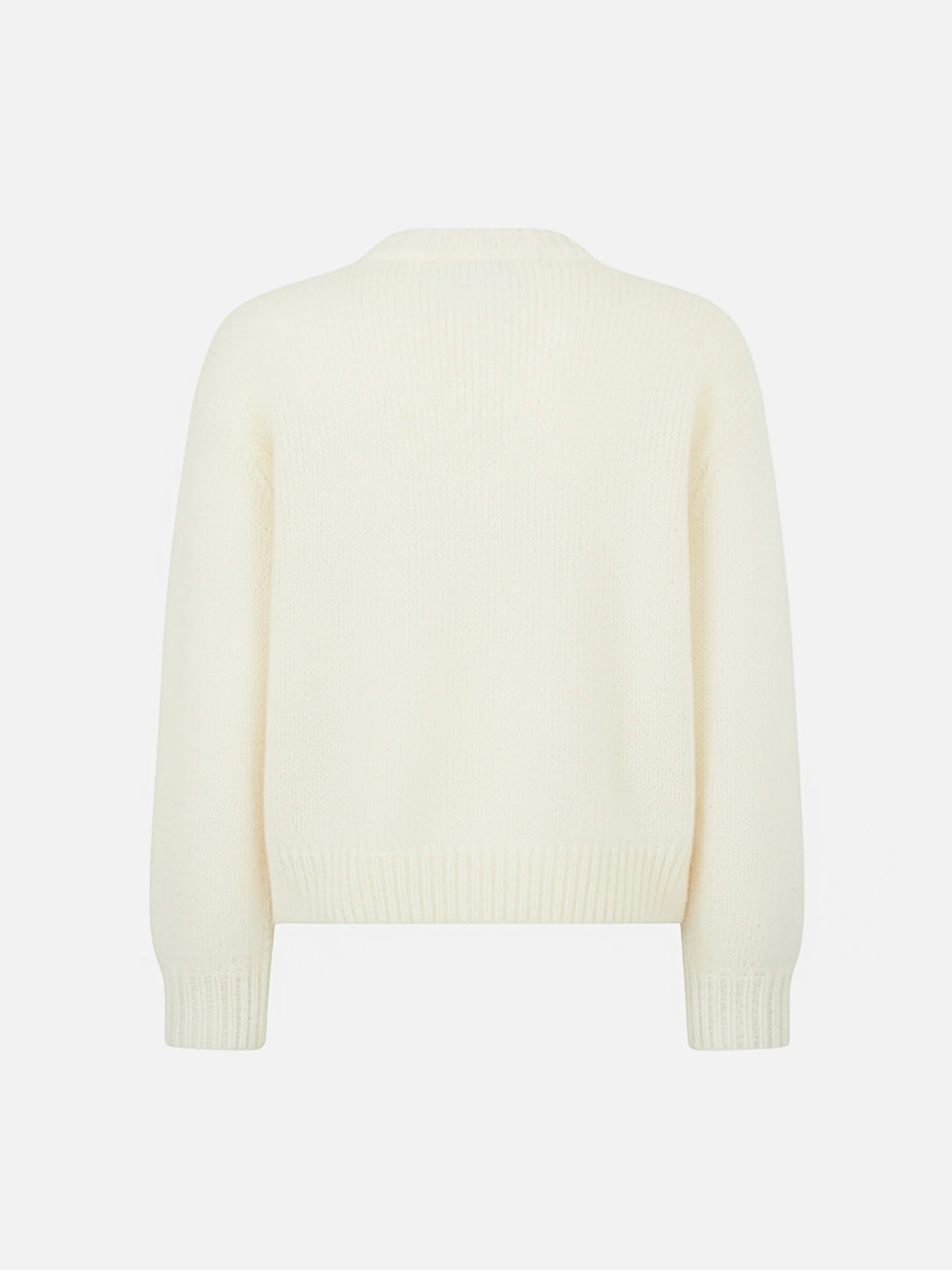 Boxy shape soft sweater Danya Jr with St. Moritz lurex jacquard