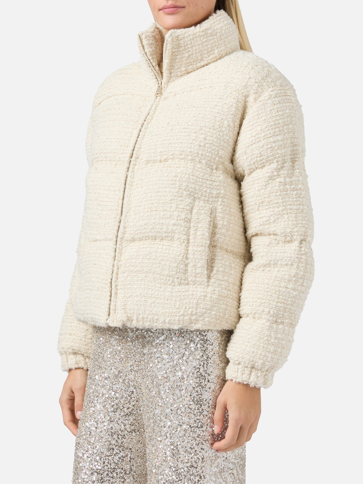 100% CASHMERE sweater Sorbonne in light blue
