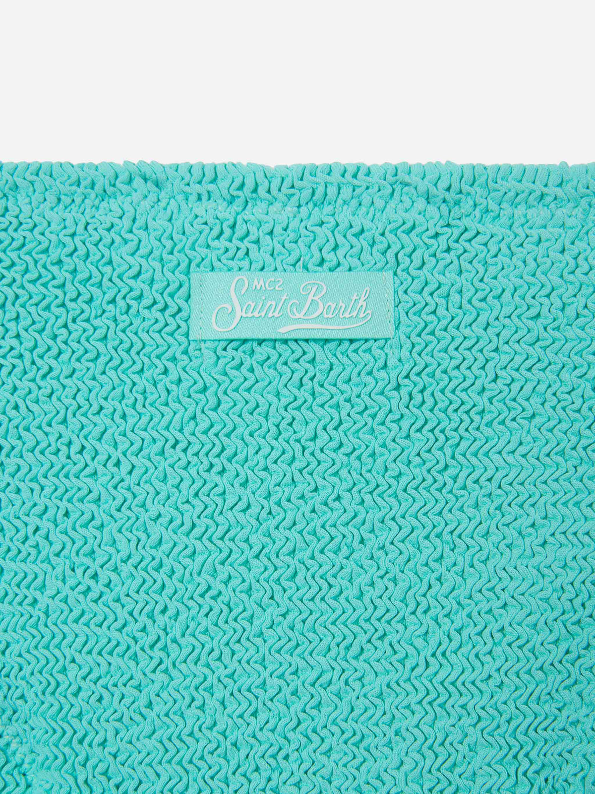 Baker crinkle bikini in water green