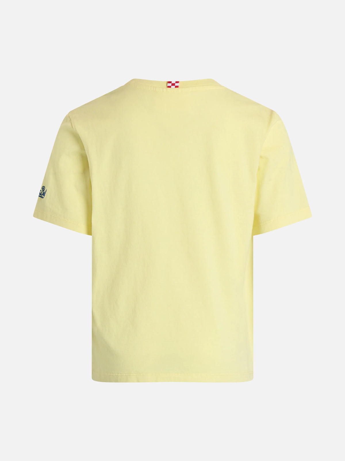 Boy cotton t-shirt with Snoopy print and St. Barth boat show embroidery | SNOOPY PEANUTS SPECIAL EDITION