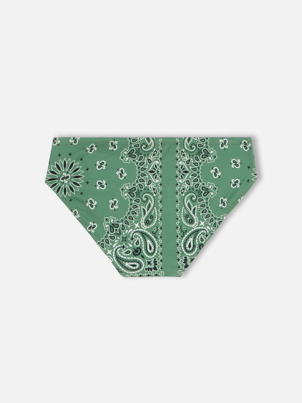 Cayo military green bandana swim briefs