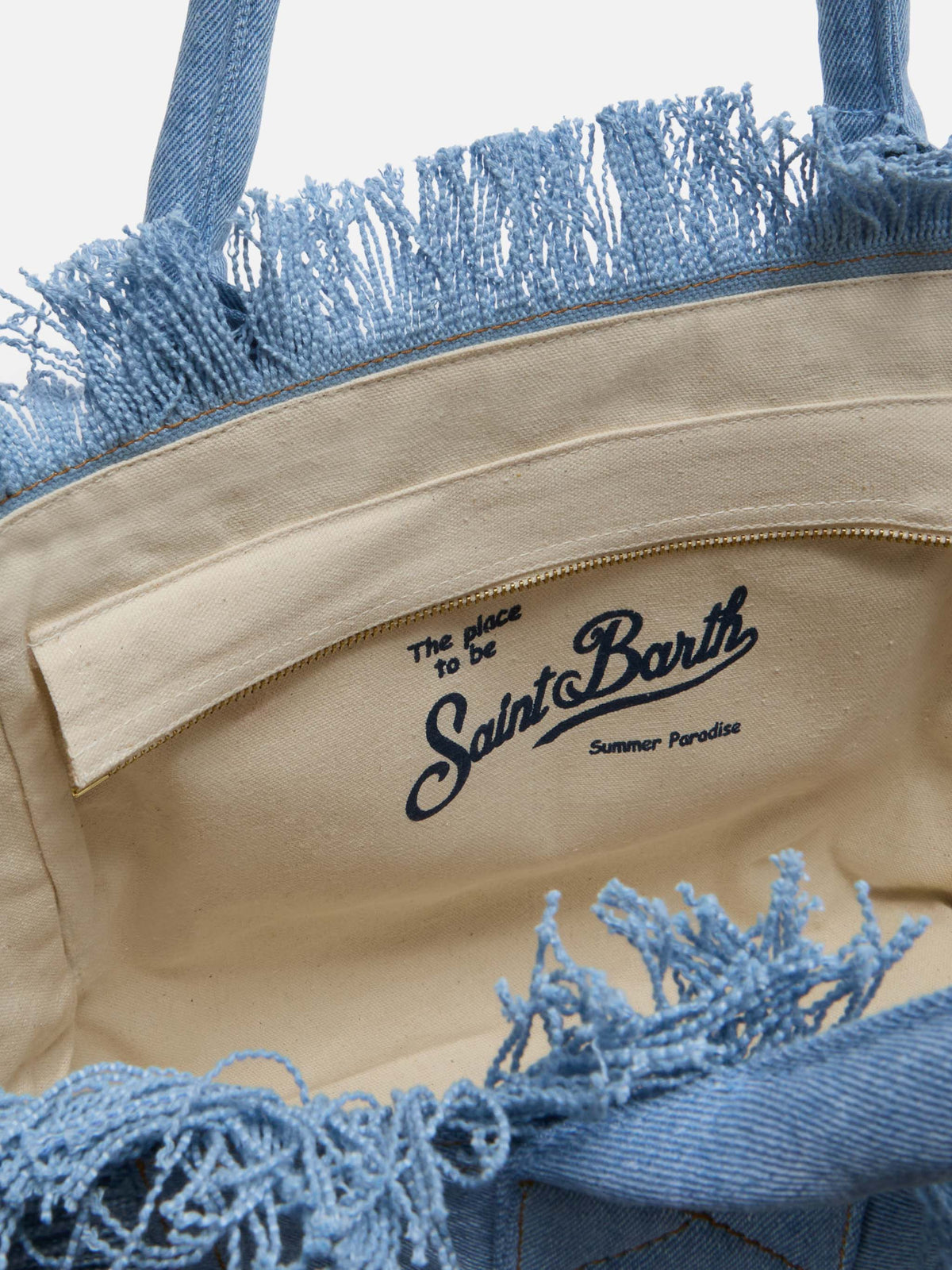 Light wash denim Vanity regular bag