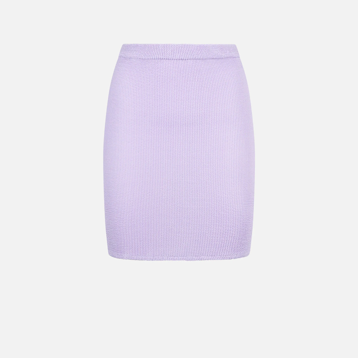 Destiny lilac crinkle mini skirt