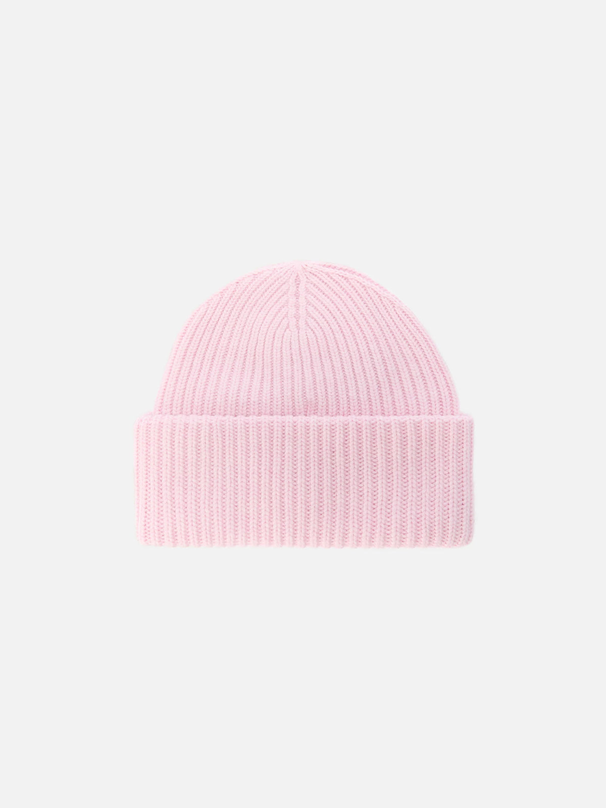 Berry W ribbed cashmere-blend beanie in pink