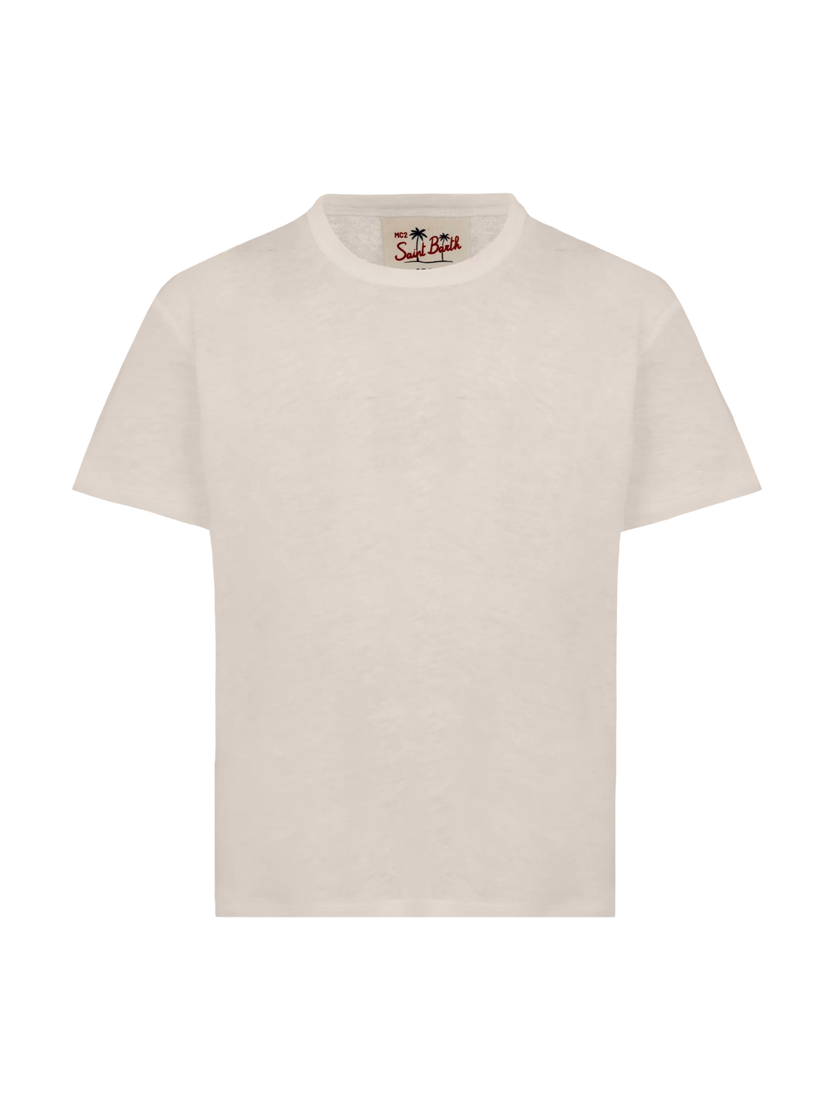 Alex kid off-white linen jersey t-shirt