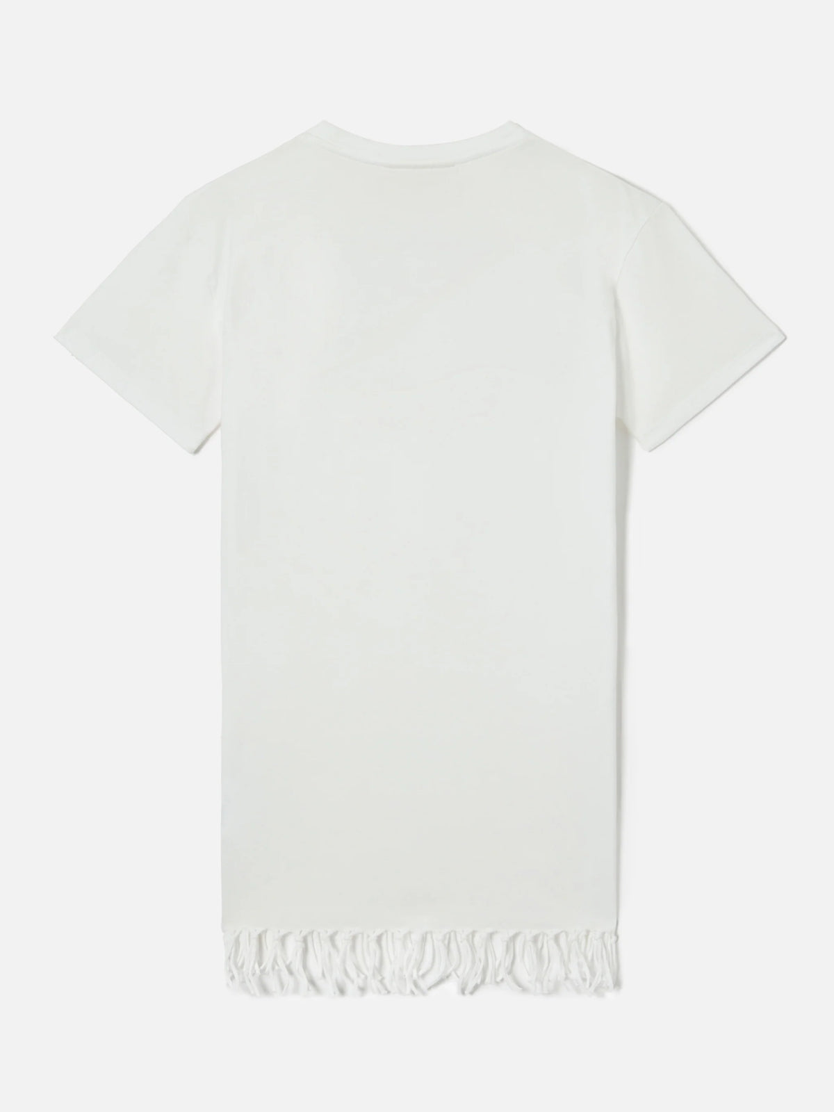 Abbey organic cotton dress with leopard terry-effect logo