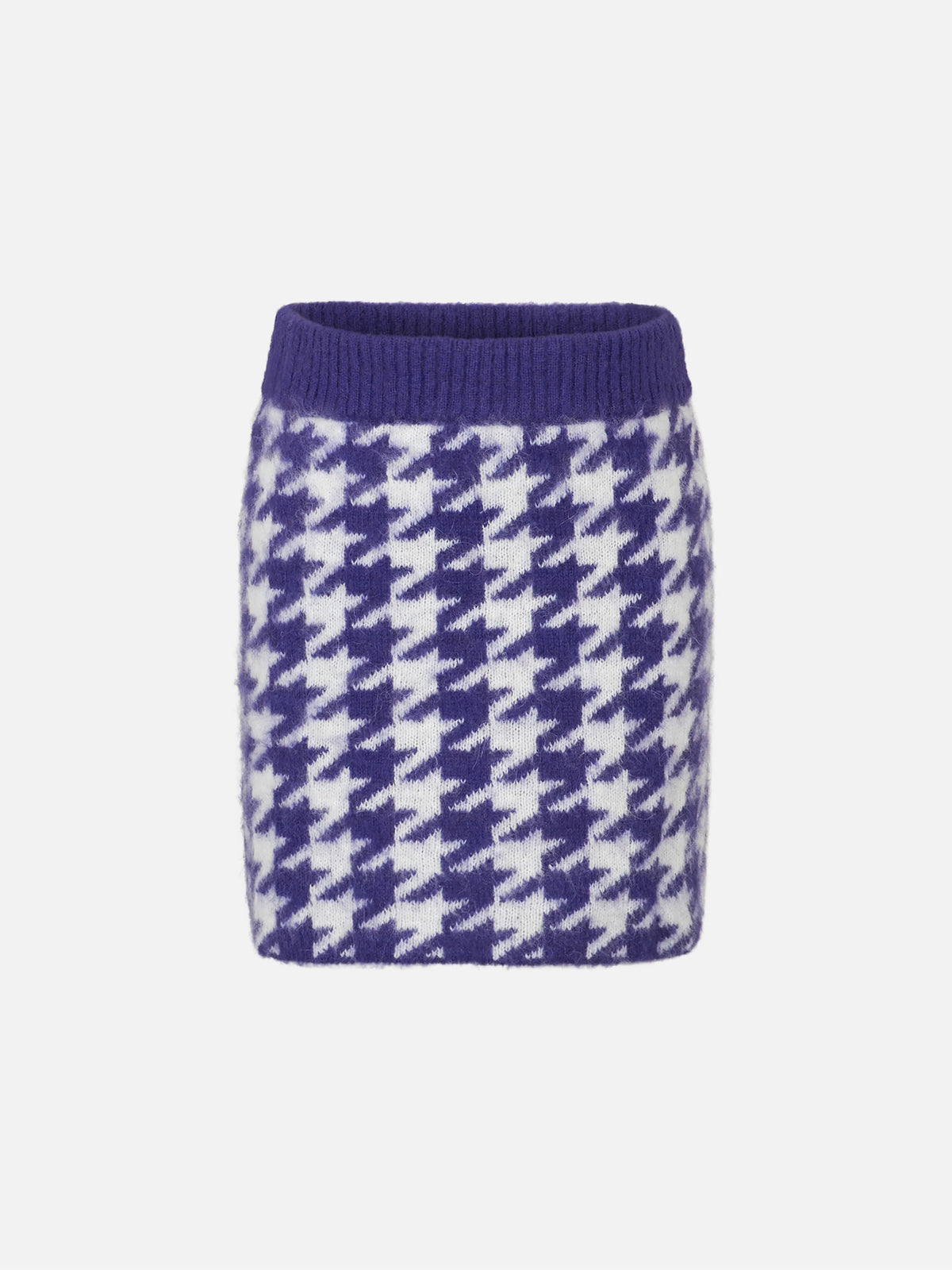 Girl purple corduroy skirt