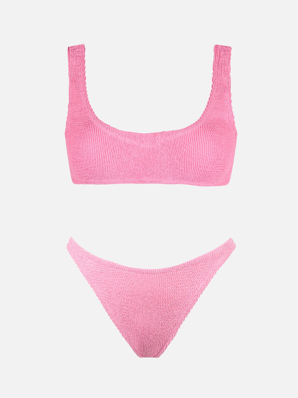 Bralette bikini Naima Naomi in pink crinkle
