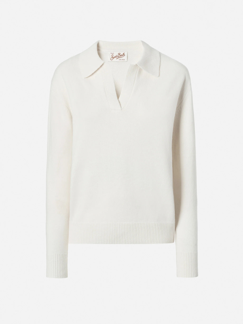 Off-white Eze polo in 100% WOOL