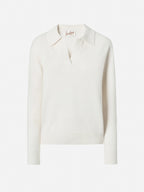 Off-white Eze polo in 100% WOOL