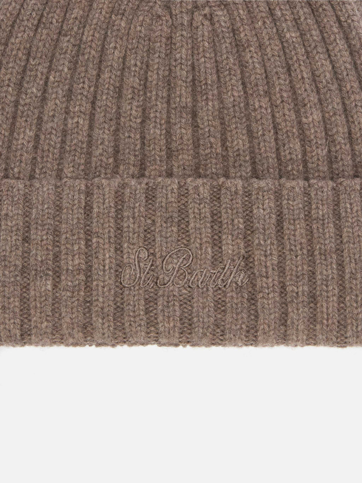 100% WOOL Wengen beanie in hazelnut