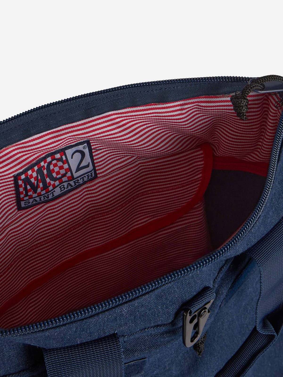 Denim canvas backpack Helmut