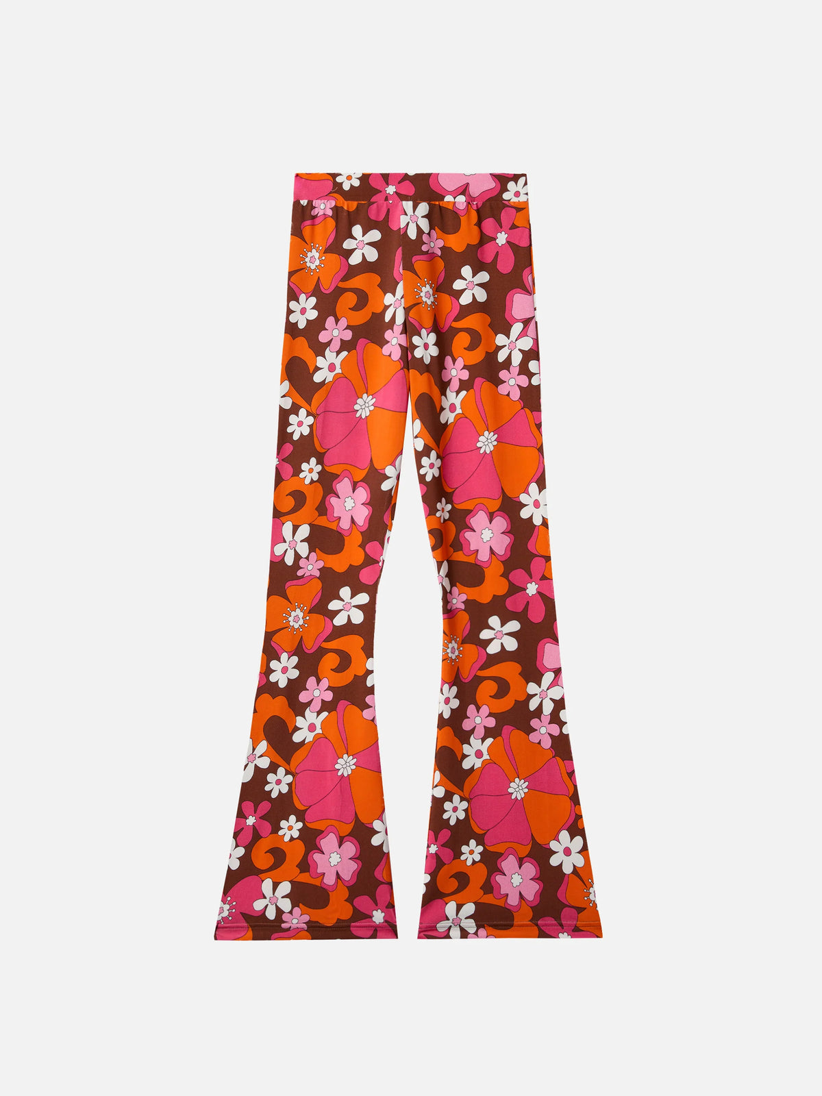 Aryanna bandeau bikini with retro flower print