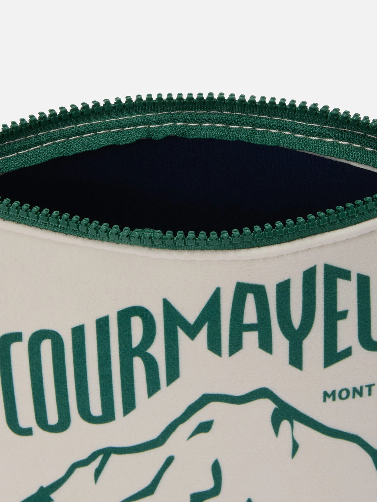 Aline Pouch in wool-effect fabric with Courmayeur print | COURMAYEUR SPECIAL EDITION