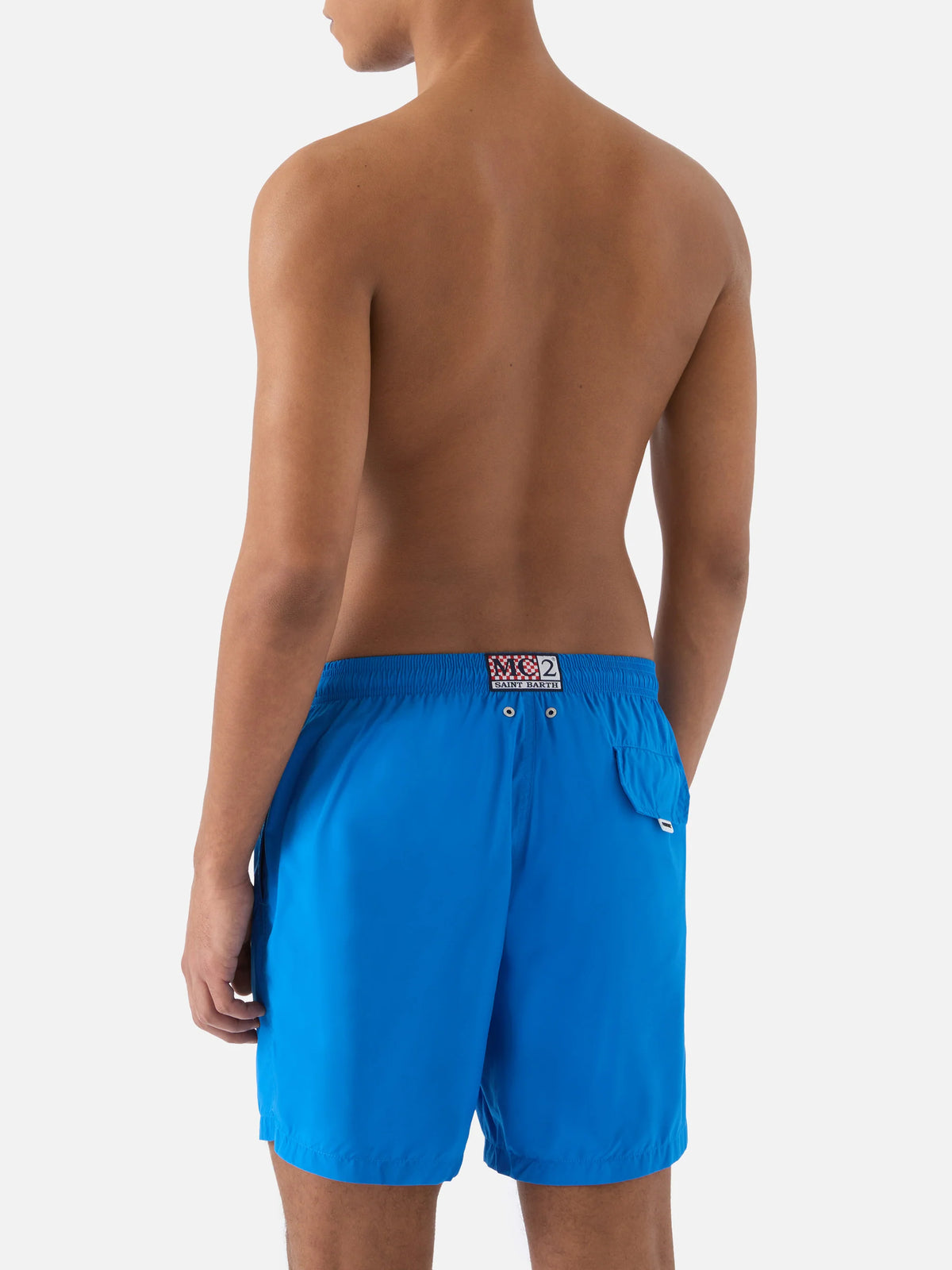 Lighting Pantone swim shorts in bright blue | Special Edition